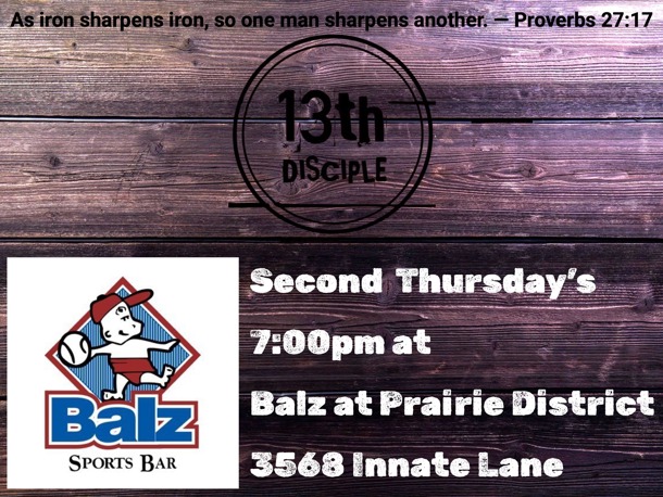 13th Disciple Men's Bible Study