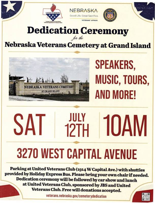 Nebraska Veterans Cemetery/Grand Island Dedication Ceremony