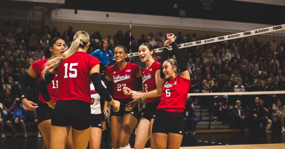 Huskers Post Another Road Sweep at No. 12 Purdue