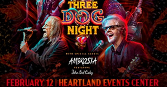 Three Dog Night to Headline in Grand Island