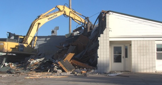 GIFD Marks New Era as Demolition of Former Fire Station #3 Begins