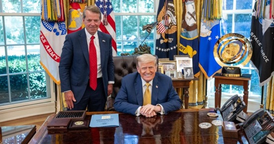 Governor Jim Pillen receives endorsement from President Trump