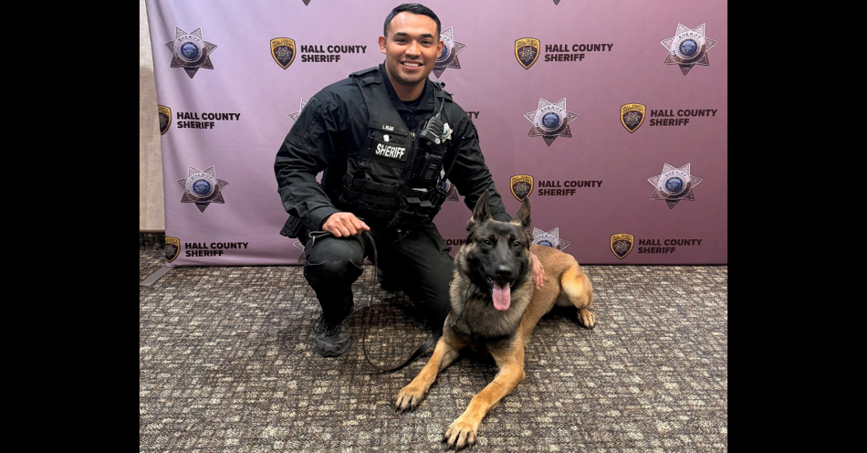 Hall County Sheriff's Office Welcomes New K9 