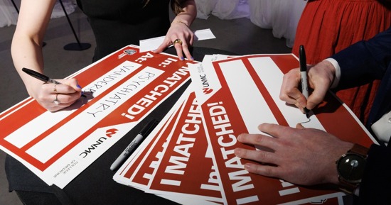 124 medical students learned their residency assignments on March 20 at the University of Nebraska Medical Center’s Match Day.