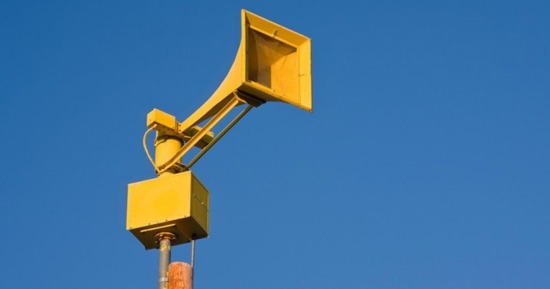 Outdoor Warning Siren Testing Today; Public Reporting Encouraged