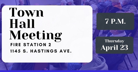 Town Hall Meeting Approaching in Hastings