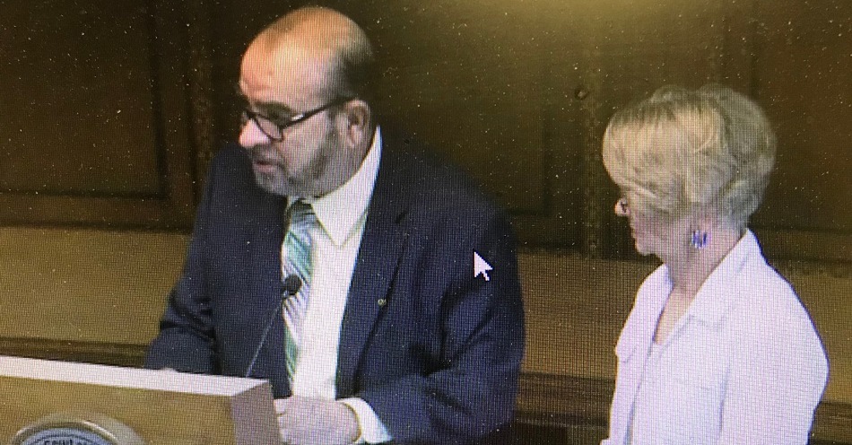 Former GI Senator Honored as part of Problem-Solving Court Month Proclamation