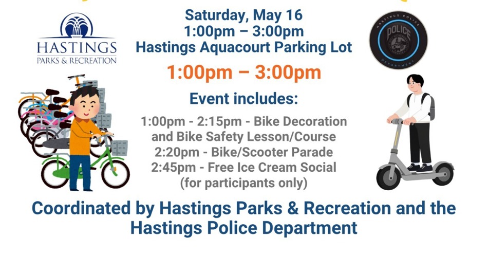 Street Smarts Kickoff Set for Saturday in Hastings