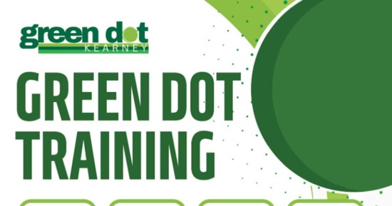 FREE Green Dot bystander intervention training for the public at Good Samaritan–multiple sessions available