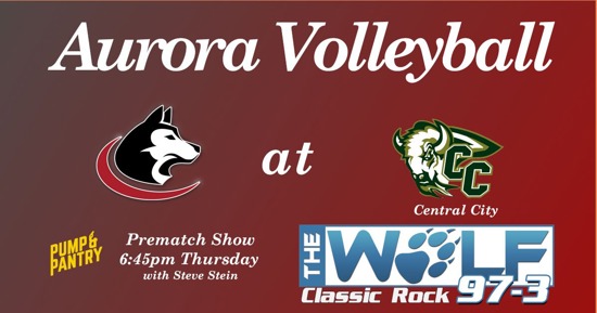 Aurora VB Overcome Bison in Five