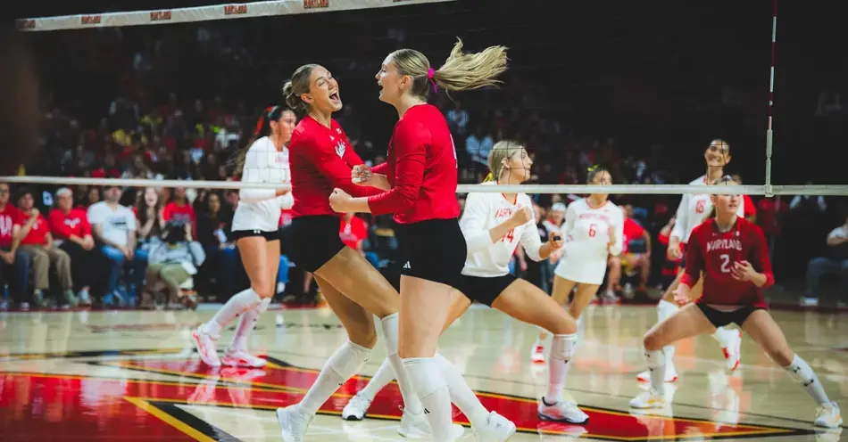 No. 1 Huskers Sweep Maryland on Saturday