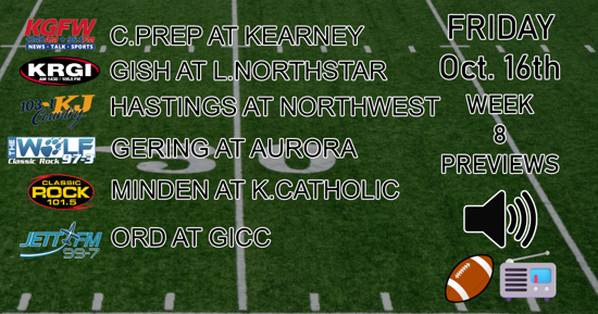 High School Football Previews - Week 8