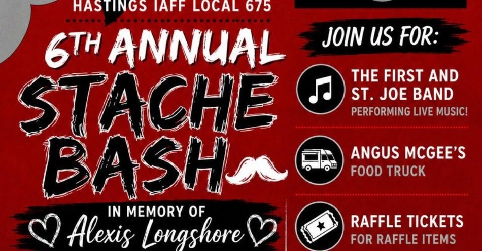 Stache Bash Coming Saturday