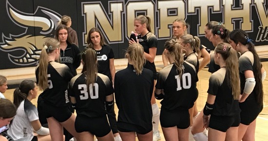 Northwest VB Sweeps into B-4 Final