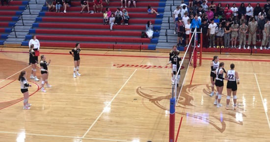 Northwest Volleyball Sweeps Crete