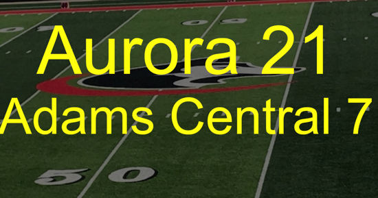 Aurora FB Uses Big Second Quarter for Win