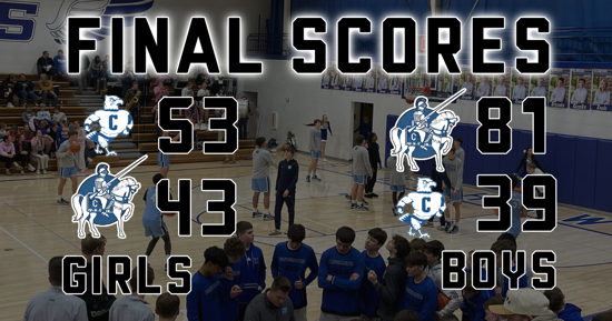 GICC Basketball Splits At St Cecilia