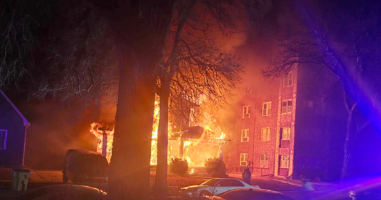 Apartment House Total Loss After Saturday Morning Fire