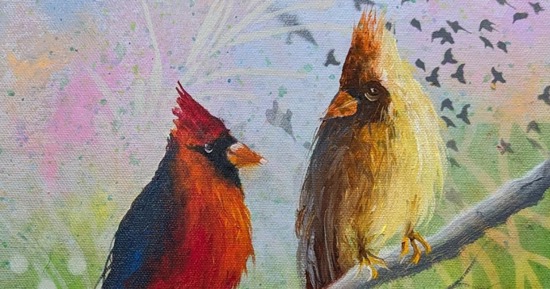 Montag’s paintings on display at Good Samaritan