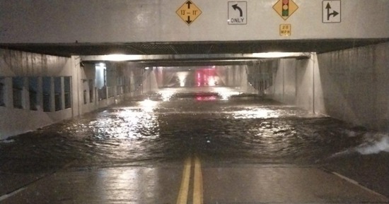 Flash Flooding Continues to Affect Roads, Parking Lots