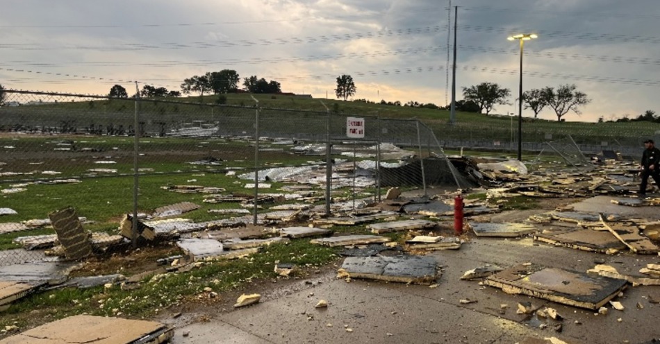 NDCS continues storm damage response