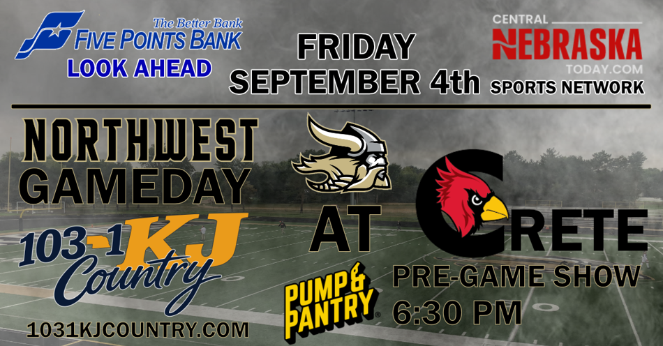2026-09-04T18:30|Crete High School Vs Grand Island Northwest|HS Football|KKJK
