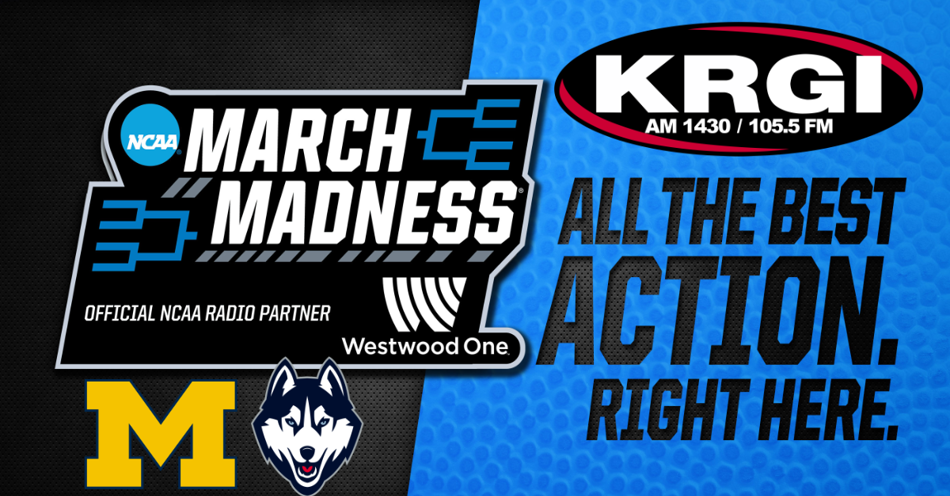 2026-04-06T19:30|Michigan Vs UConn|NCAA Basketball Men Westwood|KRGI-AM