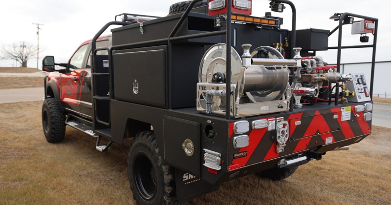 St Libory Fire Department Awaits Arrival Of New Truck 