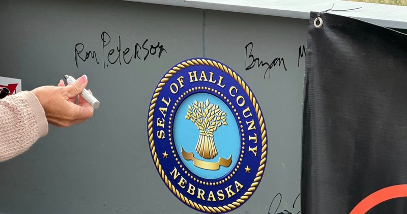 Hall County Courthouse Project Reaches New Heights with Final Beam Ceremony