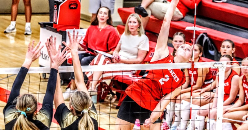 Northwest Volleyball Defeats Aurora, 3-1 
