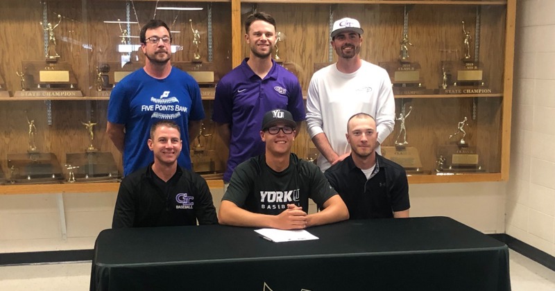 Mader Signs With York College Baseball