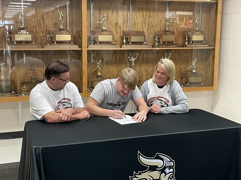 Atkins Signs With Chadron State Football