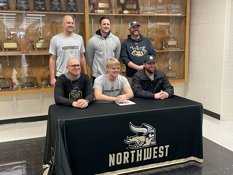 Atkins Signs With Chadron State Football